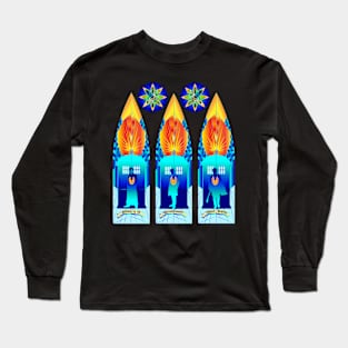 THE 3 DOCTORS Long Sleeve T-Shirt